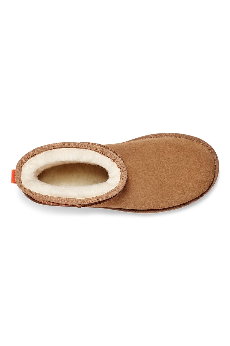 UGG Ghete slip-on de piele intoarsa cu logo - Pled.ro