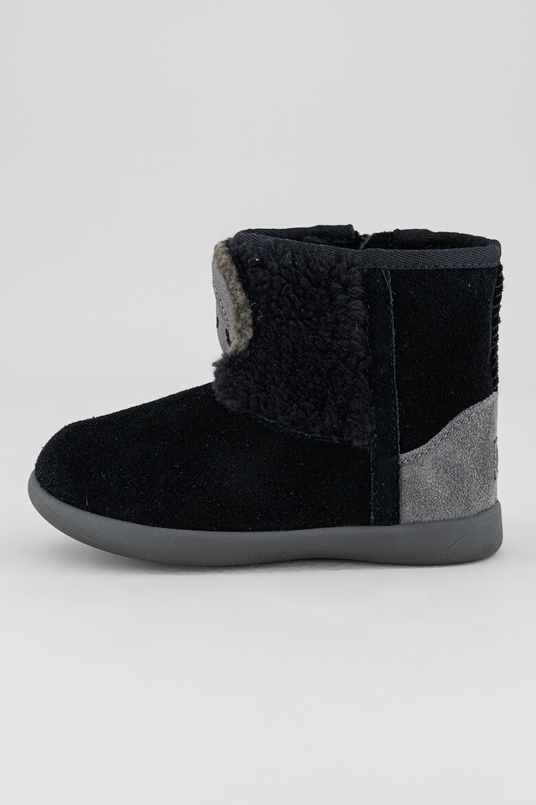 UGG Ghete slip-on de piele intoarsa si blana sintetica - Pled.ro