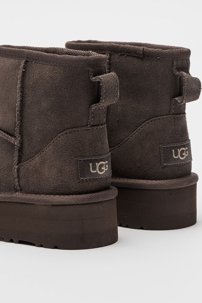 UGG Ghete slip-on din piele intoarsa Classic Mini - Pled.ro