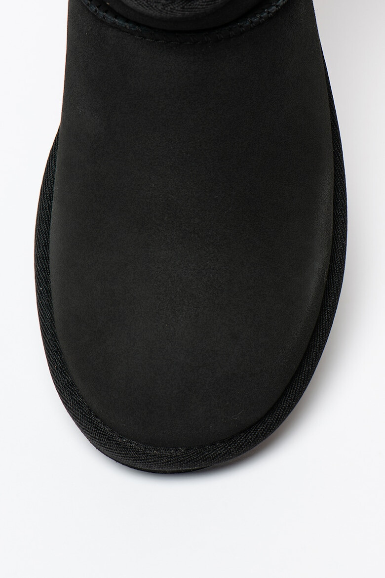 UGG Ghete slip-on din piele intoarsa Classic Ultra Mini - Pled.ro