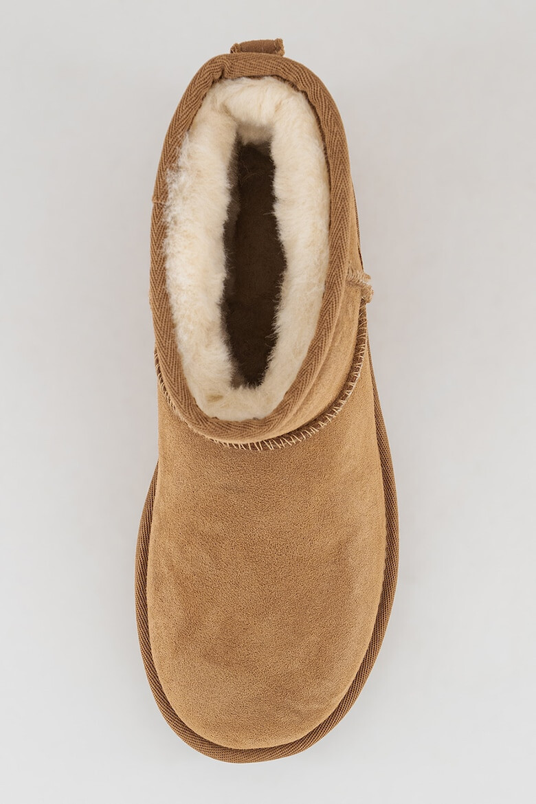 UGG Ghete slip-on din piele intoarsa Mini Regenerate - Pled.ro