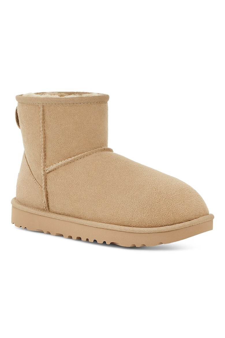 UGG Ghete slip-on rezistente la apa din piele intoarsa Classic Mini II - Pled.ro