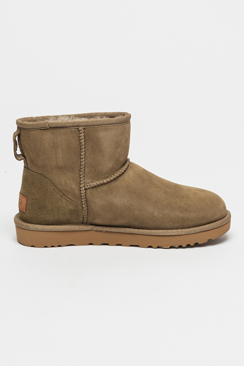 UGG Ghete slip-on rezistente la apa din piele intoarsa Classic Mini II - Pled.ro