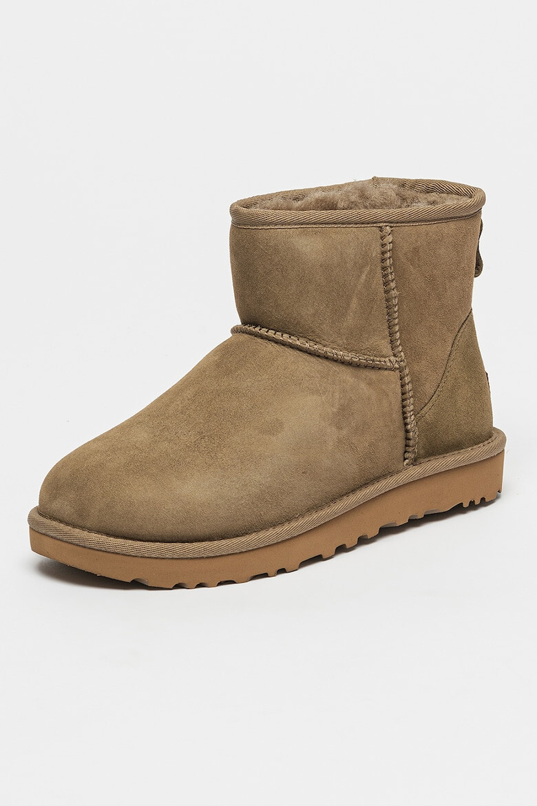 UGG Ghete slip-on rezistente la apa din piele intoarsa Classic Mini II - Pled.ro