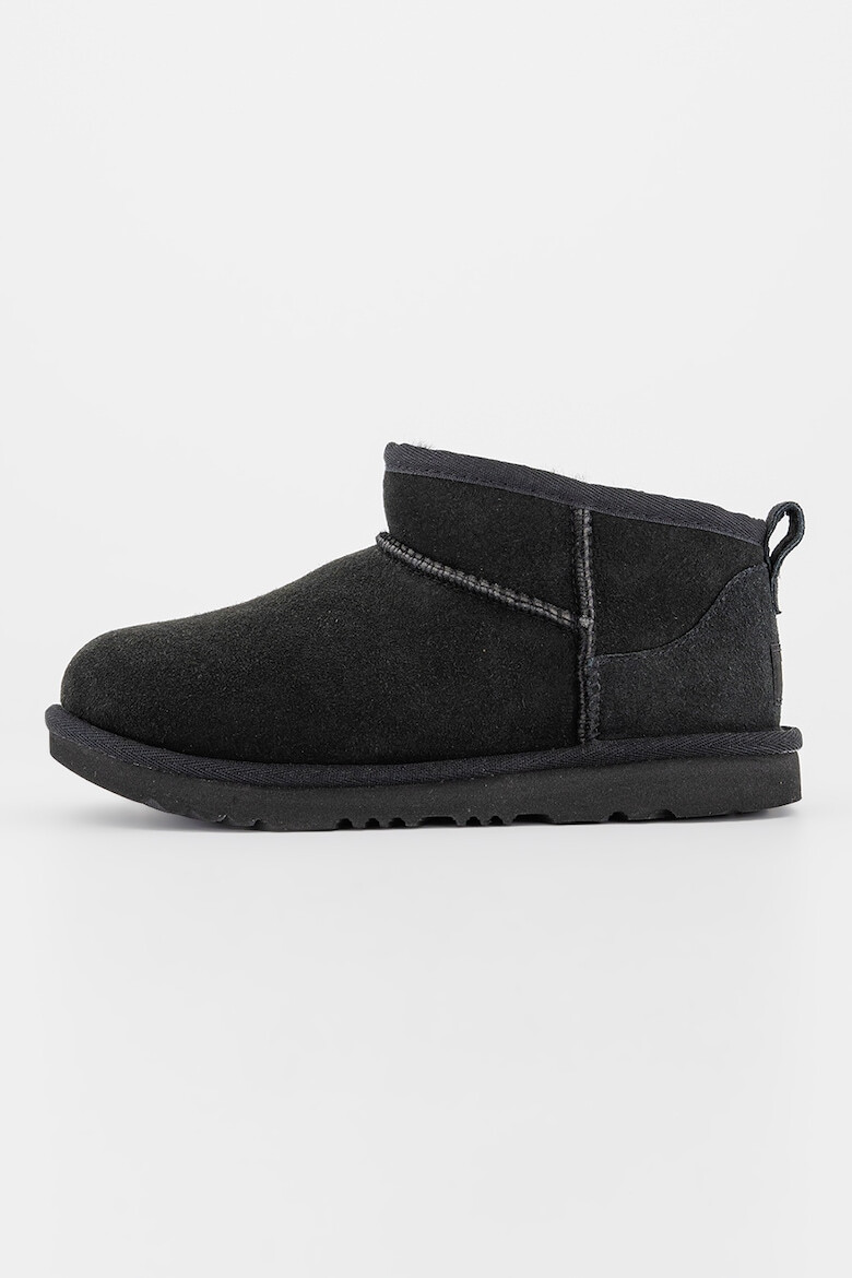 UGG Ghete slip-on rezistente la apa din piele intoarsa Classic Ultra Mini - Pled.ro