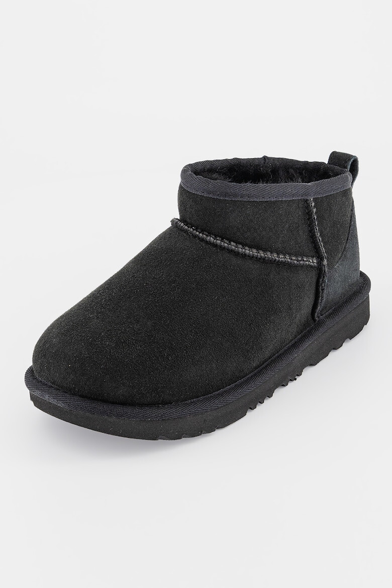 UGG Ghete slip-on rezistente la apa din piele intoarsa Classic Ultra Mini - Pled.ro