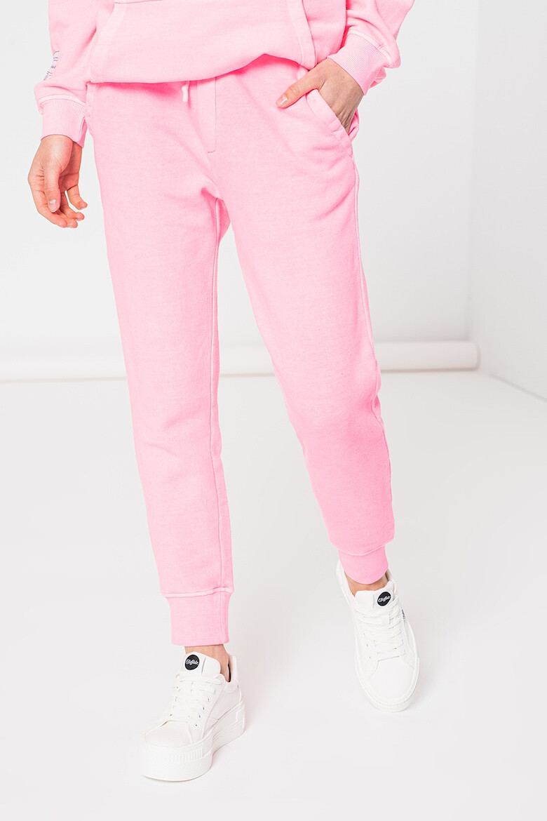 UGG Pantaloni sport crop relaxed fit din amestec de modal - Pled.ro