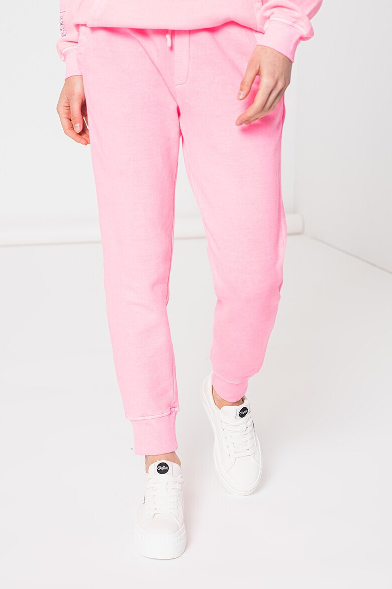 UGG Pantaloni sport crop relaxed fit din amestec de modal - Pled.ro