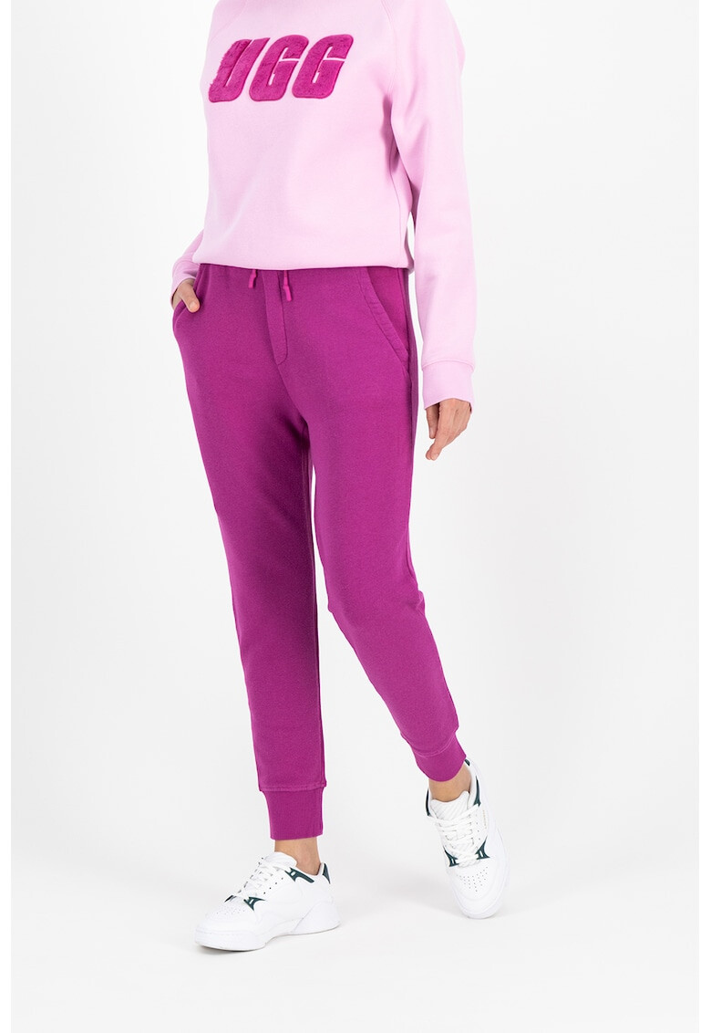 UGG Pantaloni sport relaxed fit din amestec de modal cu buzunare oblice Ericka - Pled.ro