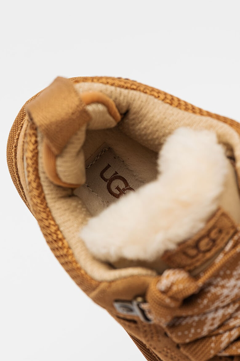 UGG Pantofi sport de piele intoarsa cu garnituri de material textil - Pled.ro