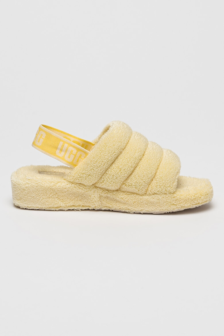 UGG Papuci de casa din material terry Fluff Yeah - Pled.ro