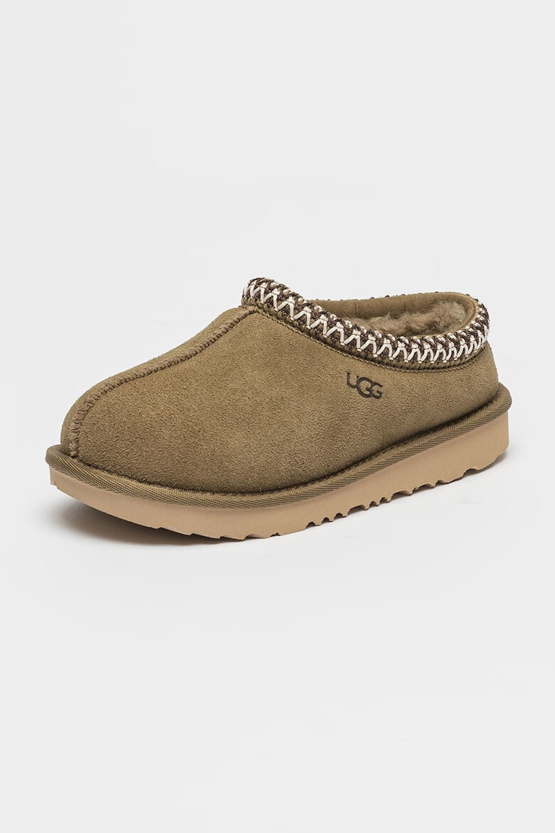 UGG Papuci de casa din piele intoarsa cu broderie Tasman - Pled.ro