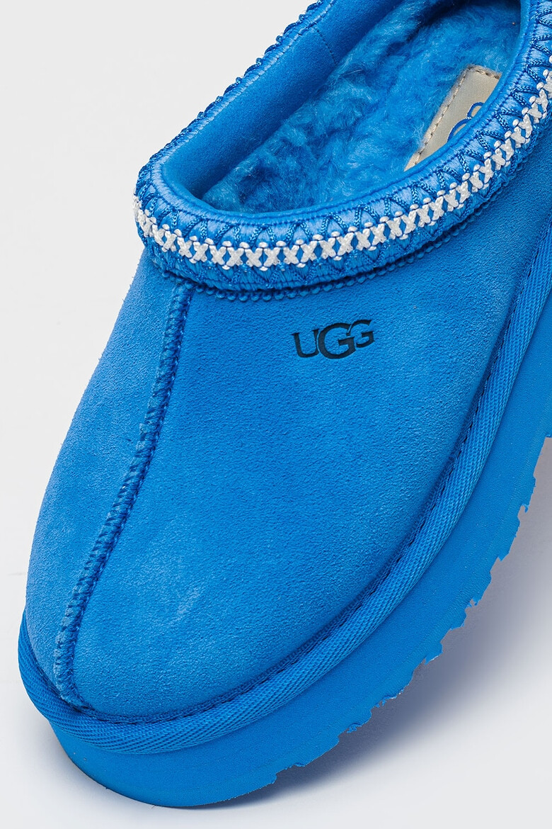 UGG Papuci de piele intoarsa cu detalii brodate Tazz - Pled.ro