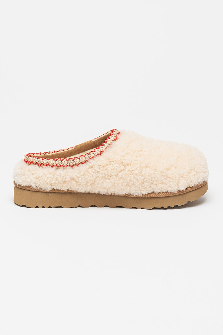 UGG Papuci din piele de oaie cu captuseala din amestec de lana Tasman Maxy Curly - Pled.ro