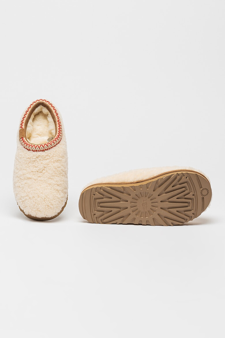 UGG Papuci din piele de oaie cu captuseala din amestec de lana Tasman Maxy Curly - Pled.ro