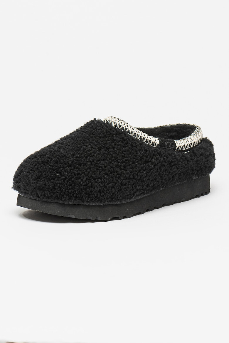 UGG Papuci din piele de oaie cu captuseala din amestec de lana Tasman Maxy Curly - Pled.ro