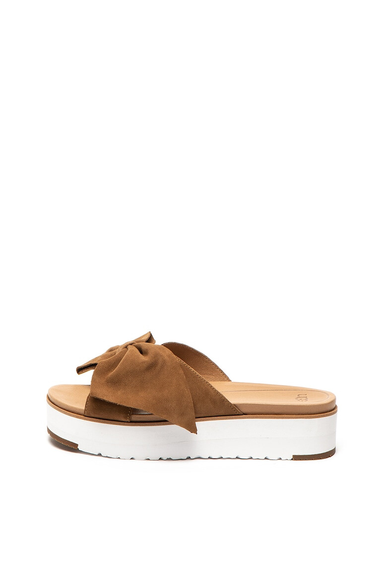 UGG Papuci flatform de piele intoarsa Joan - Pled.ro