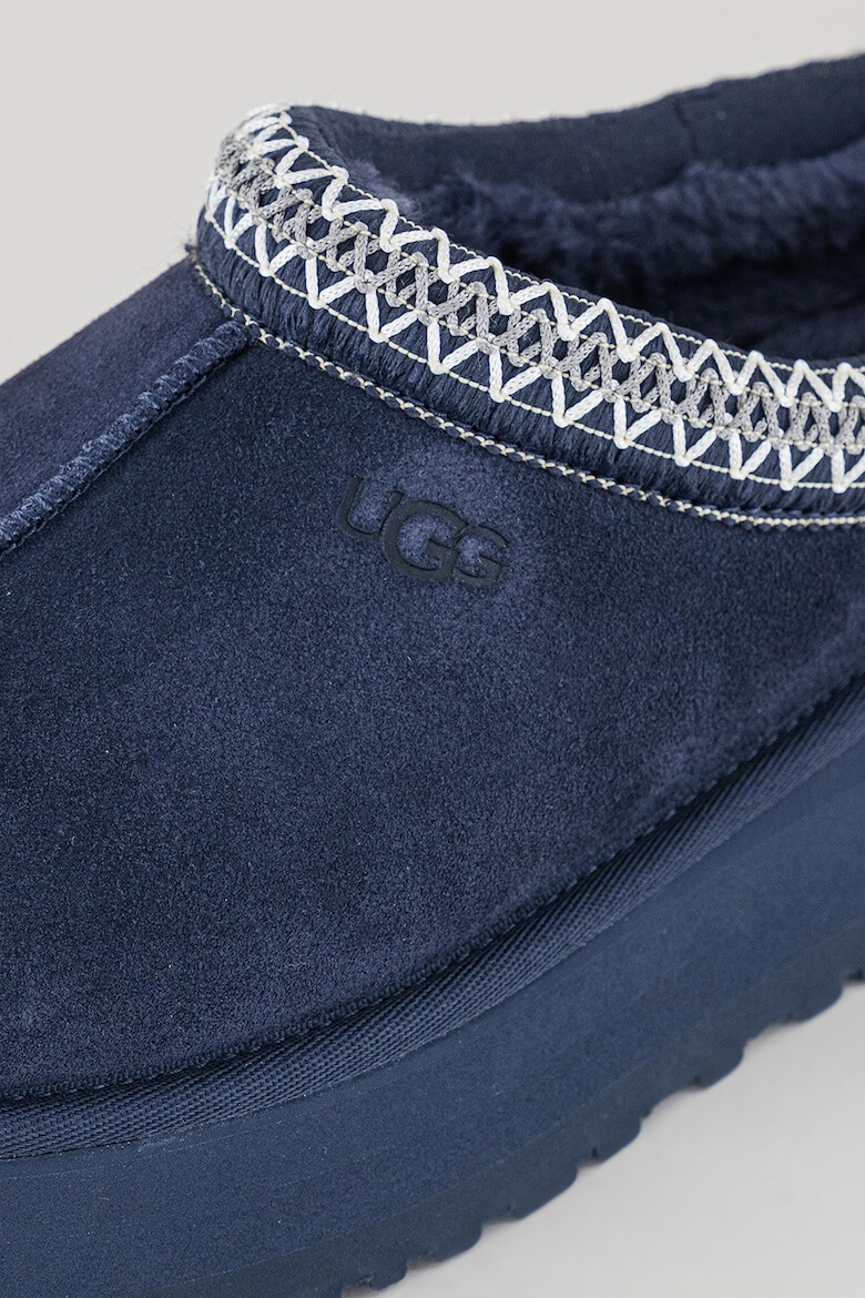 UGG Papuci flatform de piele intoarsa Tazz - Pled.ro