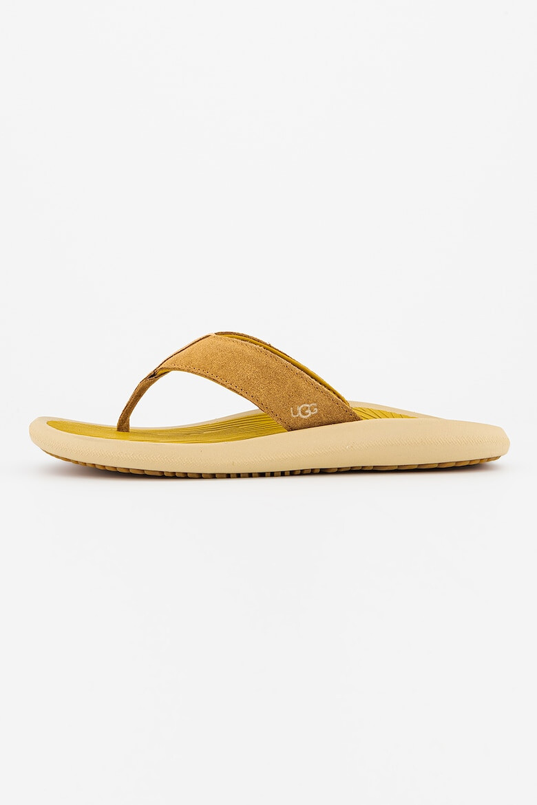 UGG Papuci flip-flop de piele intoarsa - Pled.ro