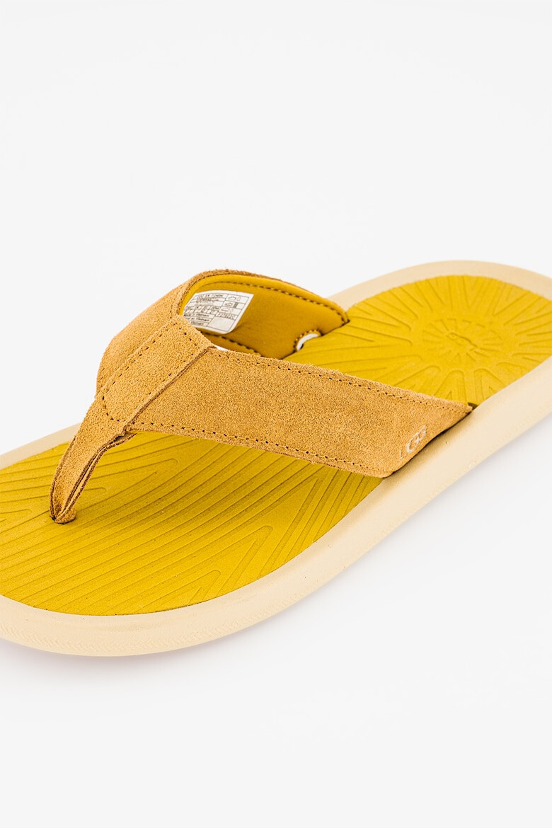 UGG Papuci flip-flop de piele intoarsa - Pled.ro