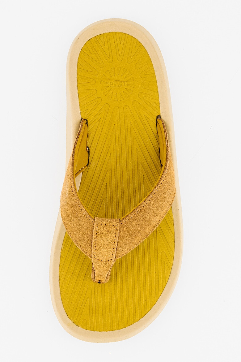 UGG Papuci flip-flop de piele intoarsa - Pled.ro