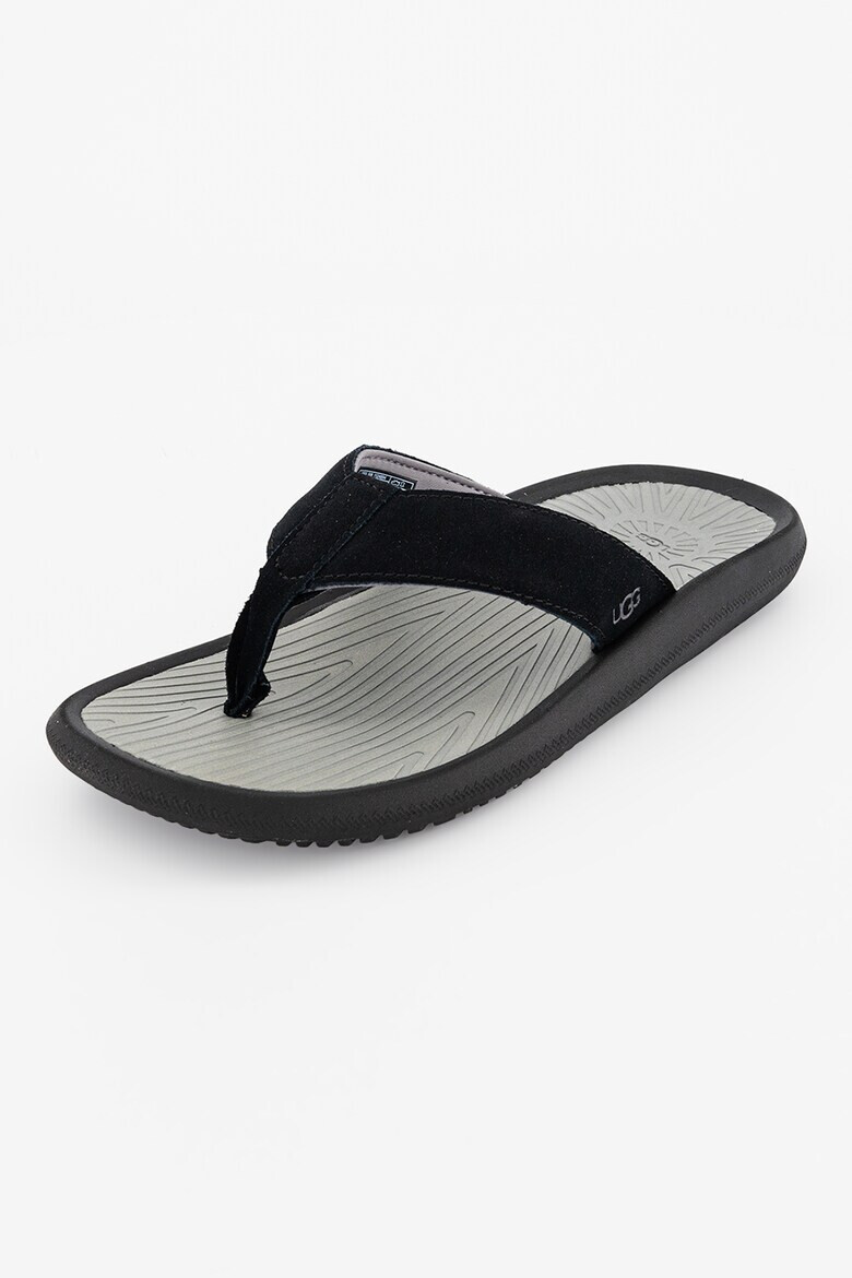 UGG Papuci flip-flop de piele intoarsa - Pled.ro