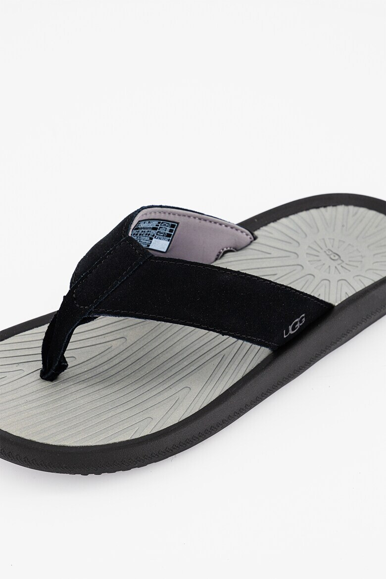 UGG Papuci flip-flop de piele intoarsa - Pled.ro