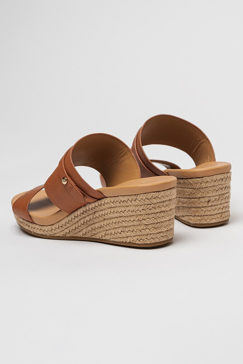 UGG Papuci wedge de piele Ebelle - Pled.ro