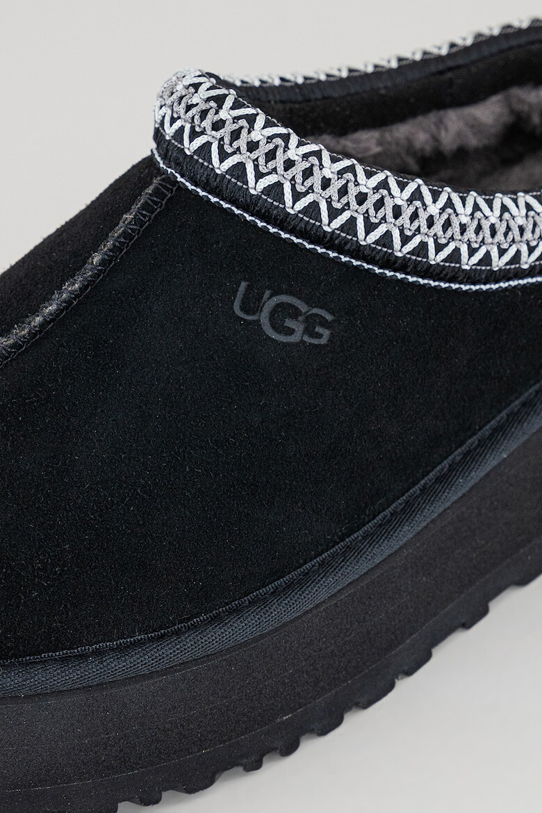 UGG Saboti de piele intoarsa cu captuseala din amestec de lana Tazz - Pled.ro