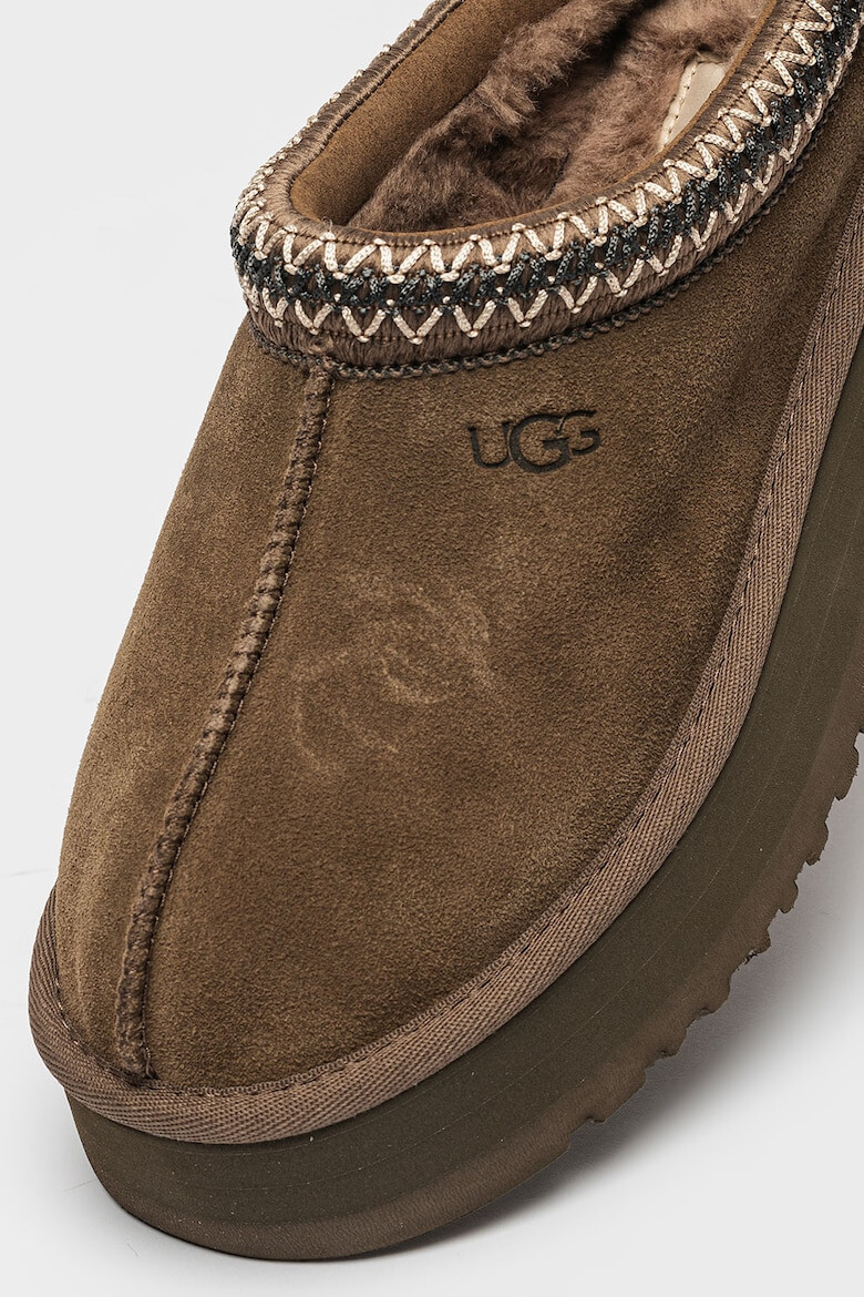 UGG Saboti de piele intoarsa cu captuseala din amestec de lana Tazz - Pled.ro