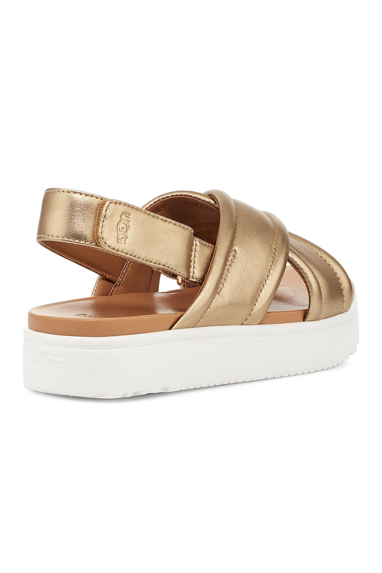 UGG Sandale de piele cu velcro Zayne - Pled.ro