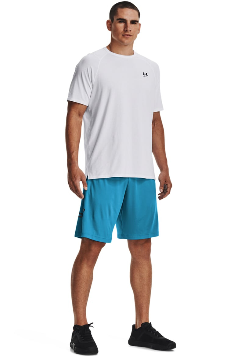 Under Armour Bermude cu imprimeu logo pentru antrenament Tech™ - Pled.ro