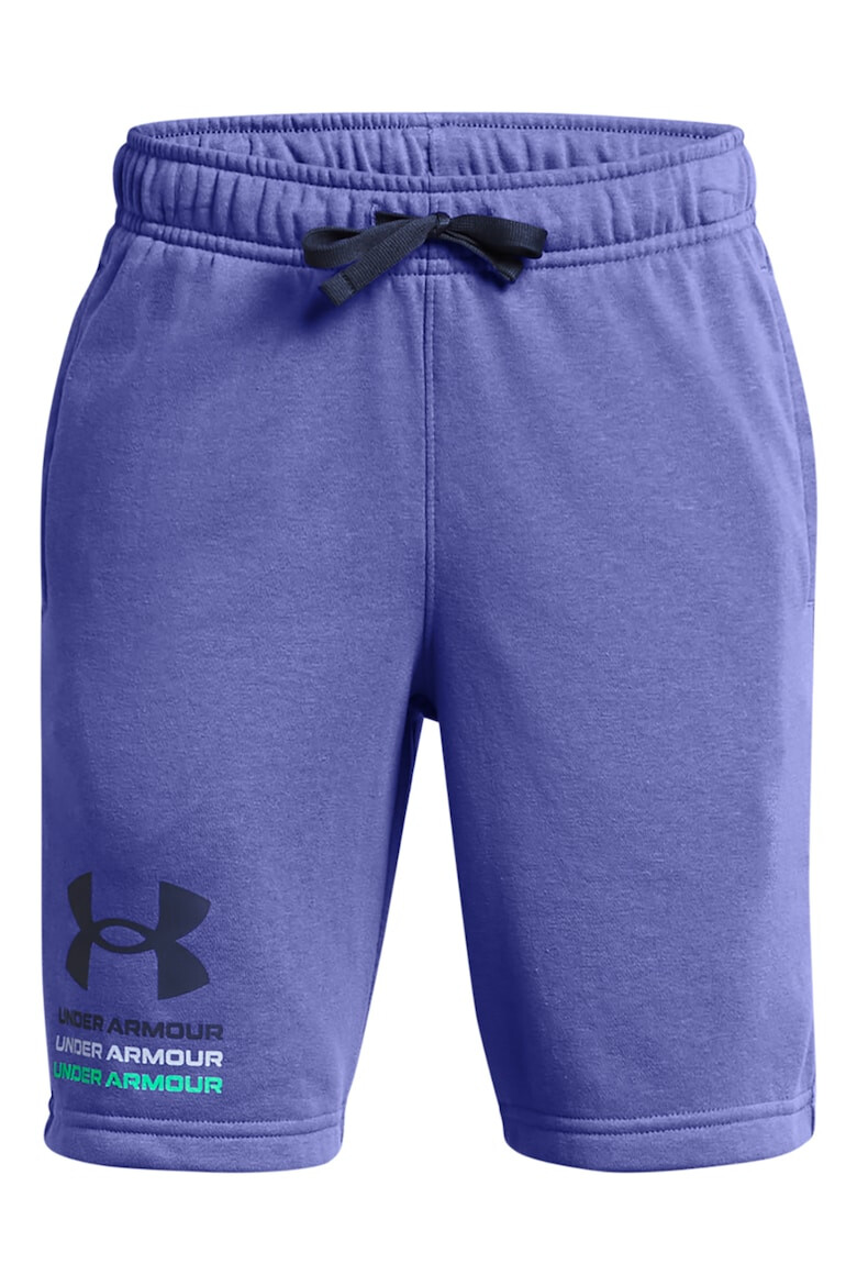 Under Armour Bermude cu snur in talie pentru fitness Rival - Pled.ro