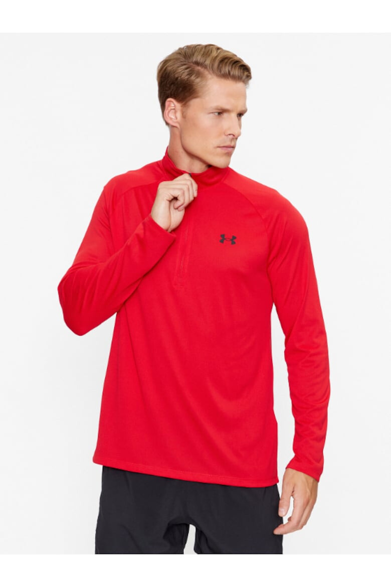 Under Armour Bluza barbati 303440664 Poliester 2XL INTL Rosu - Pled.ro