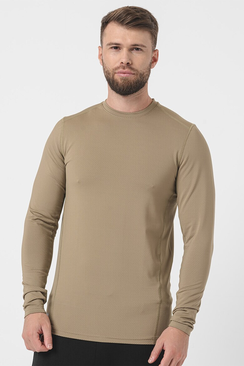 Under Armour Bluza cambrata cu decolteu la baza gatului pentru antrenament Tactical - Pled.ro