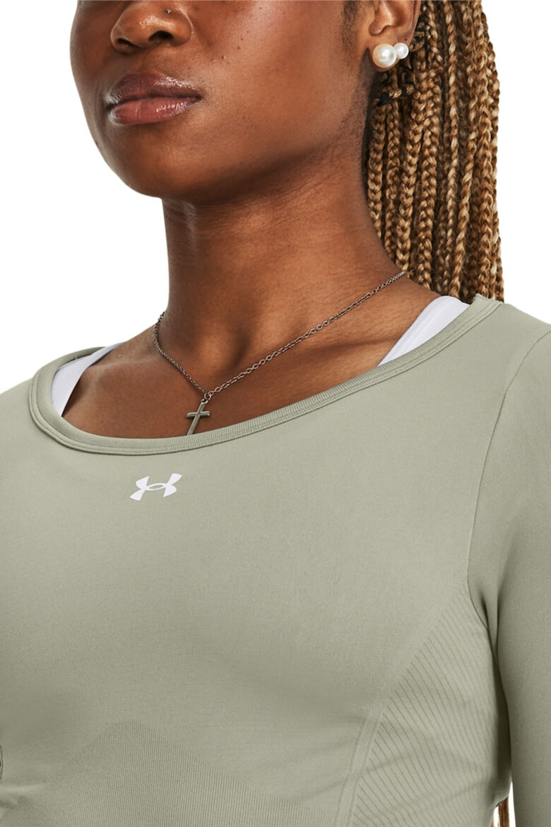 Under Armour Bluza cu decolteu rotund pentru antrenament - Pled.ro