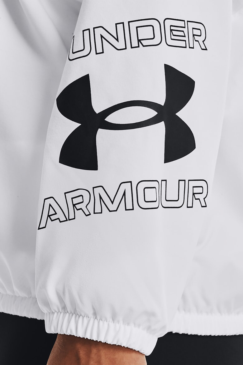 Under Armour Bluza cu decolteu rotund si logo pentru antrenament - Pled.ro