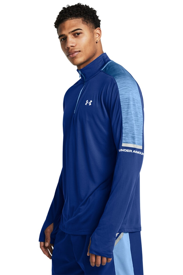 Under Armour Bluza cu fenta cu fermoar pentru fitness Core+ Tech - Pled.ro