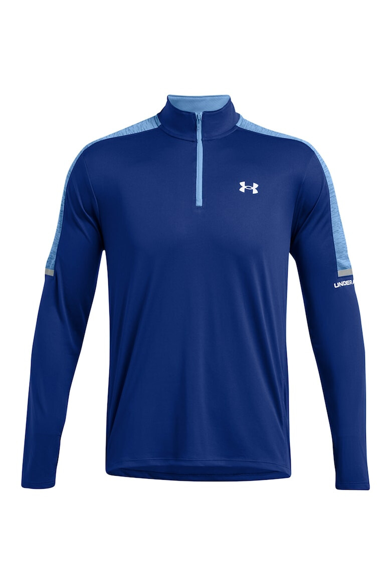 Under Armour Bluza cu fenta cu fermoar pentru fitness Core+ Tech - Pled.ro