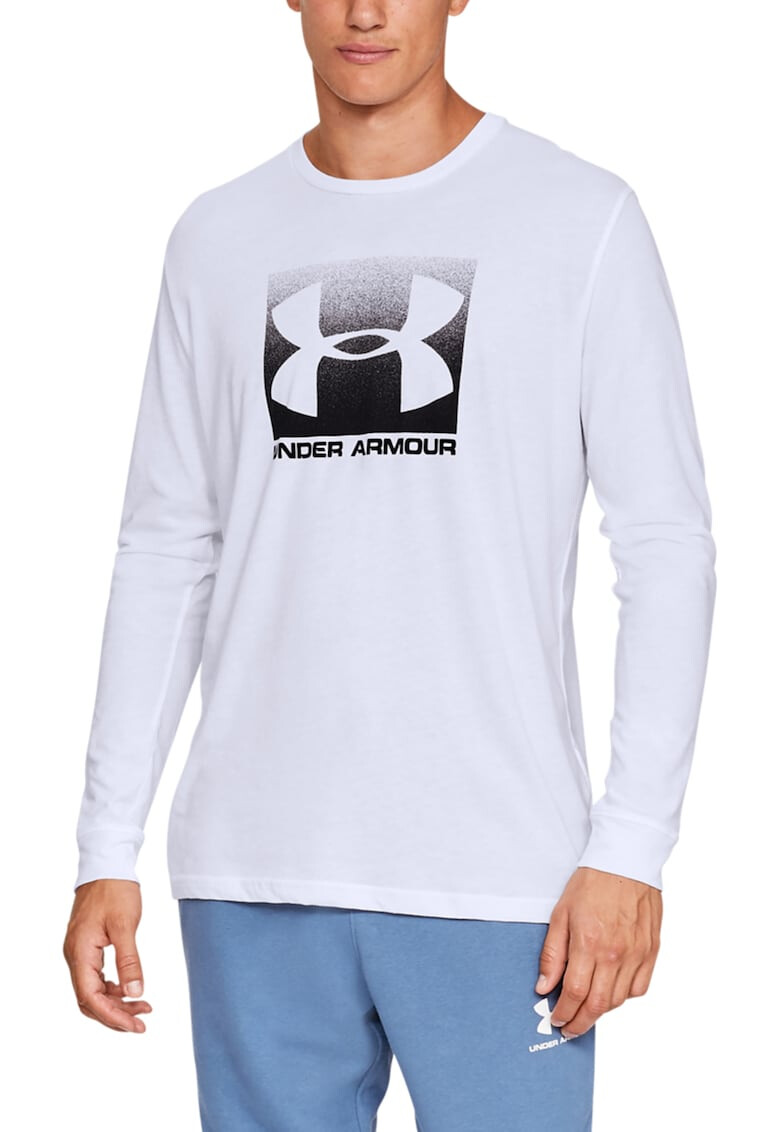 Under Armour Bluza cu imprimeu logo pentru antrenament Boxed - Pled.ro