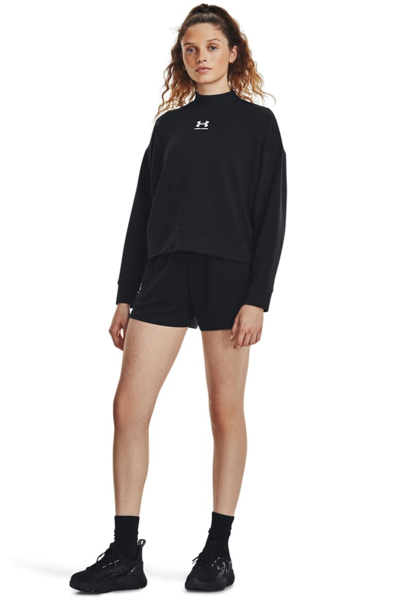 Under Armour Bluza cu maneci cazute din amestec de lyocell Rival - Pled.ro