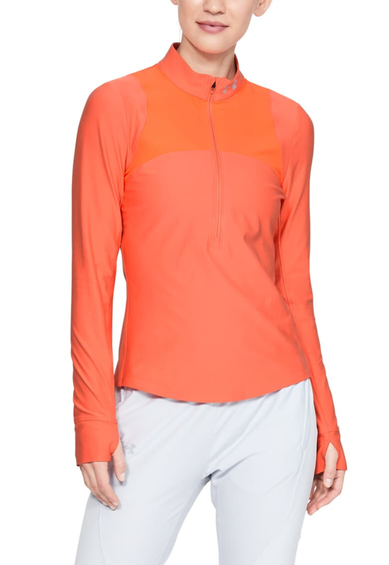 Under Armour Bluza cu slituri pentru degetul mare pentru fitness Qualifier - Pled.ro