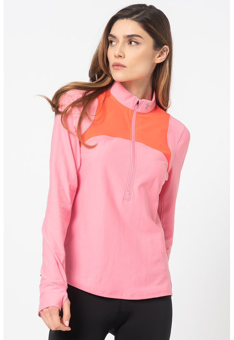 Under Armour Bluza cu slituri pentru degetul mare pentru fitness Qualifier - Pled.ro