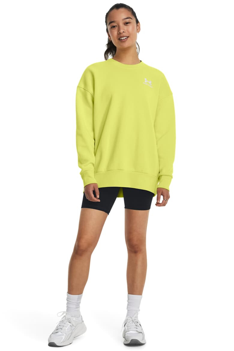 Under Armour Bluza de trening cu maneci cazute pentru antrenament Essential - Pled.ro