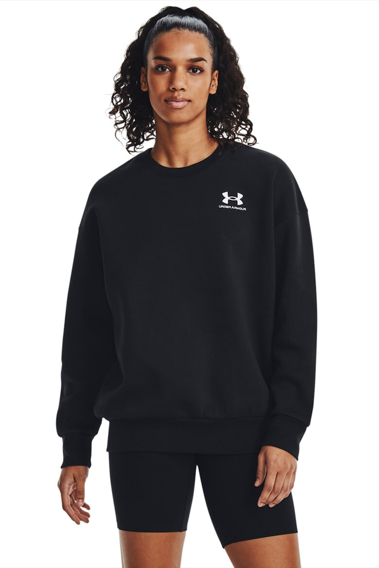 Under Armour Bluza de trening cu maneci cazute pentru antrenament Essential - Pled.ro