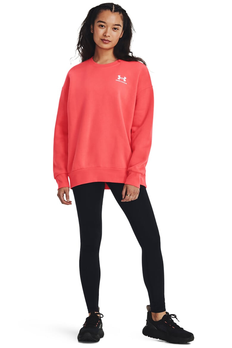 Under Armour Bluza de trening cu maneci cazute pentru antrenament Essential - Pled.ro