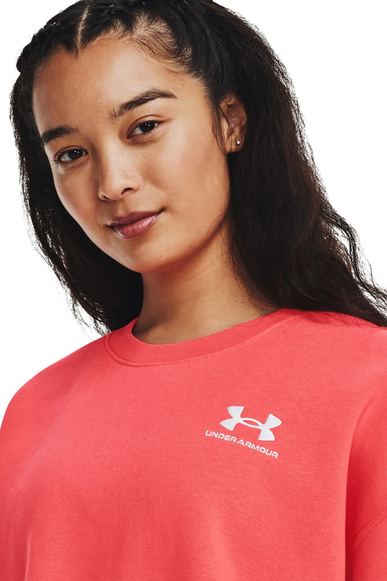 Under Armour Bluza de trening cu maneci cazute pentru antrenament Essential - Pled.ro