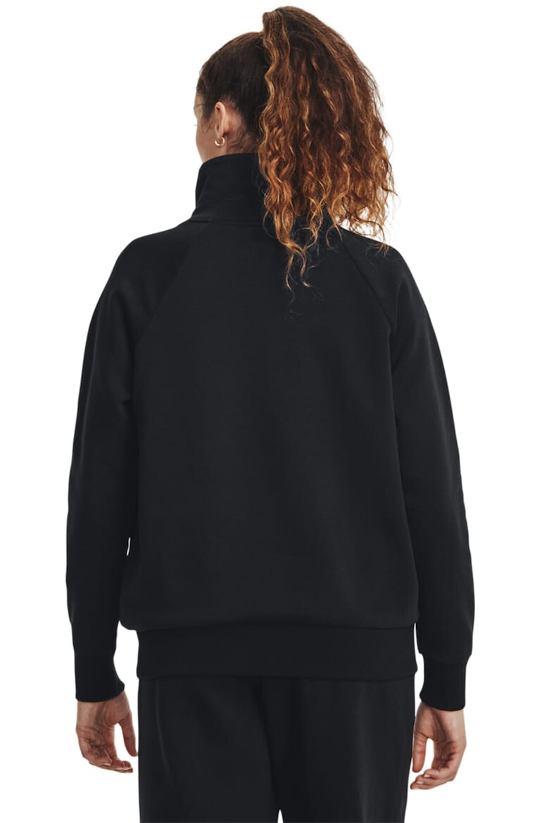 Under Armour Bluza din fleece cu maneci raglan pentru fitness Rival - Pled.ro