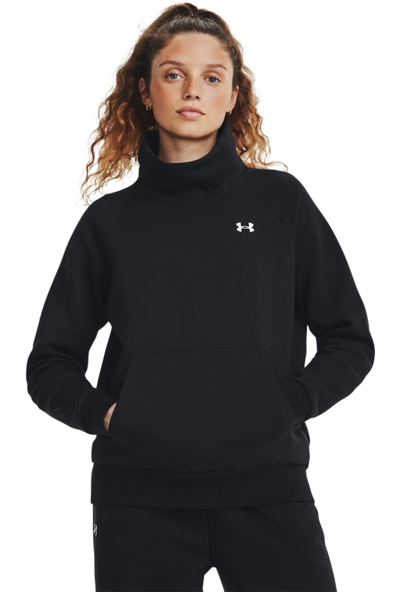 Under Armour Bluza din fleece cu maneci raglan pentru fitness Rival - Pled.ro