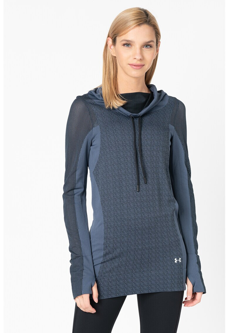 Under Armour Bluza elastica cu segmente de plasa pentru fitness - Pled.ro